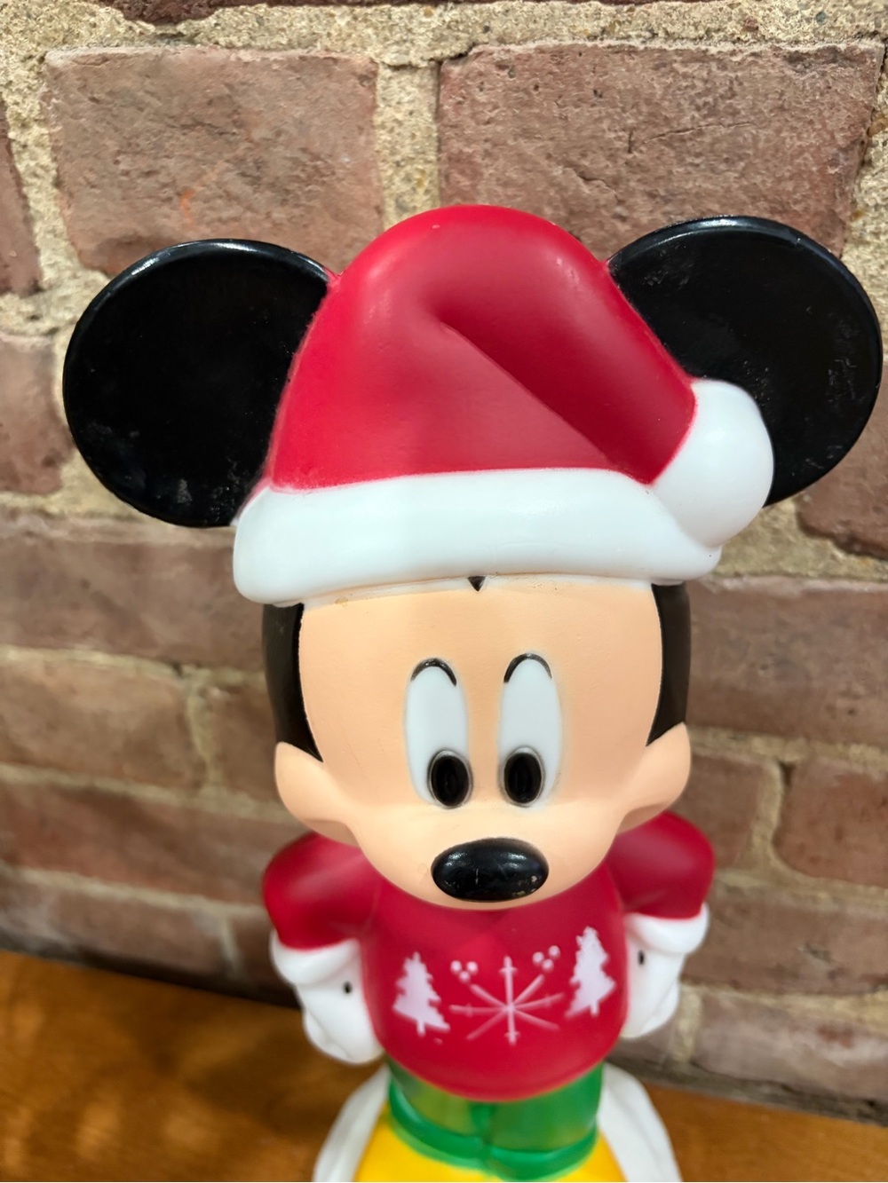 Gemmy Disney Mickey Mouse Christmas Holiday Blow Mold - Picture 3 of 7